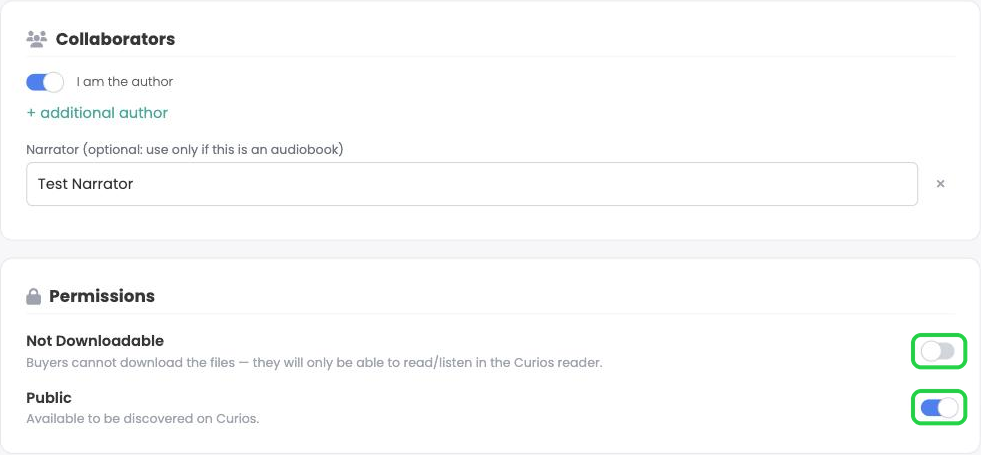 The download and visibility switches