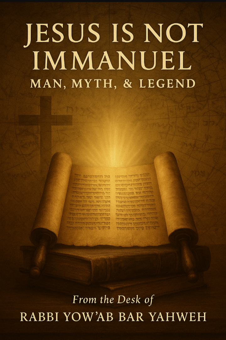 Jesus Is Not Immanuel Man, Myth, & Legend Extended