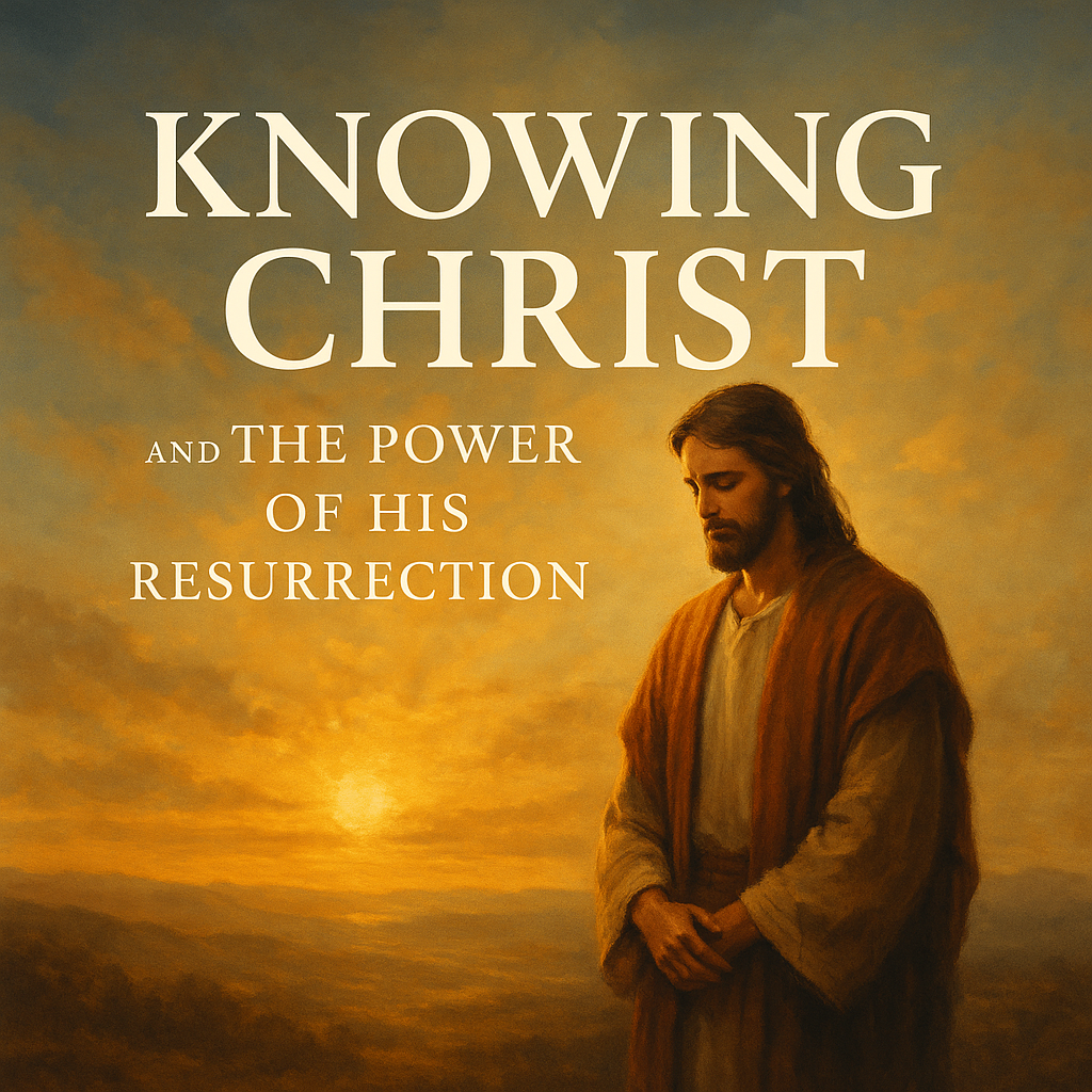 Knowing Christ and the Power of His Resurrection