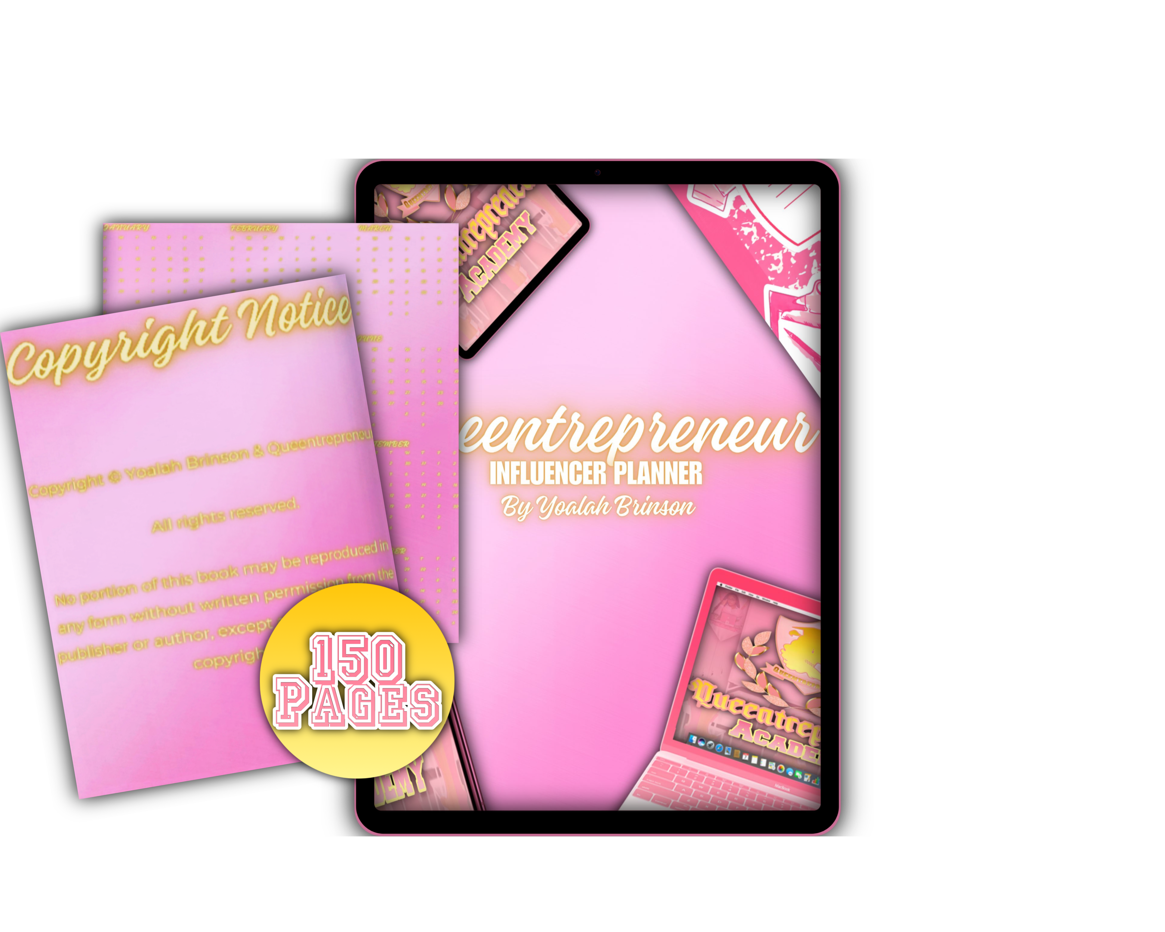 Queentrepreneur Influencer Planner(Ebook)