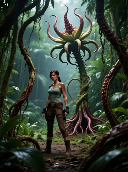Lara Croft and the Sheliac Plant 1