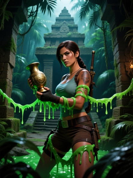 LARA CROFT AND THE TEMPLE SLIM