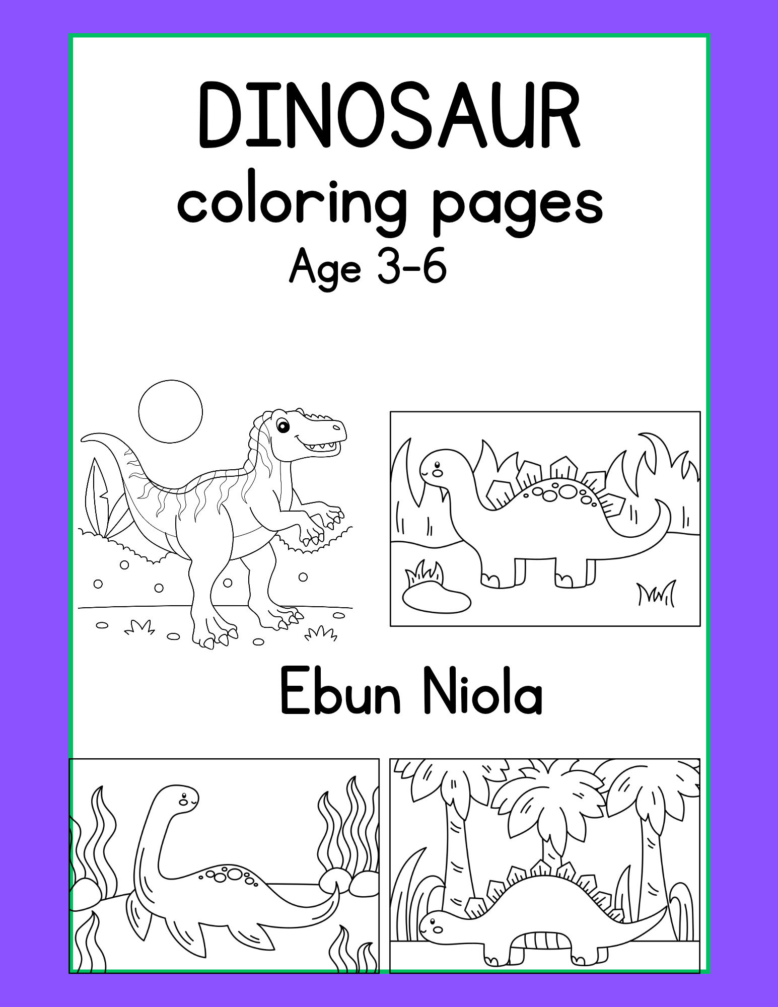 Fun and friendly dinosaurs for little ones