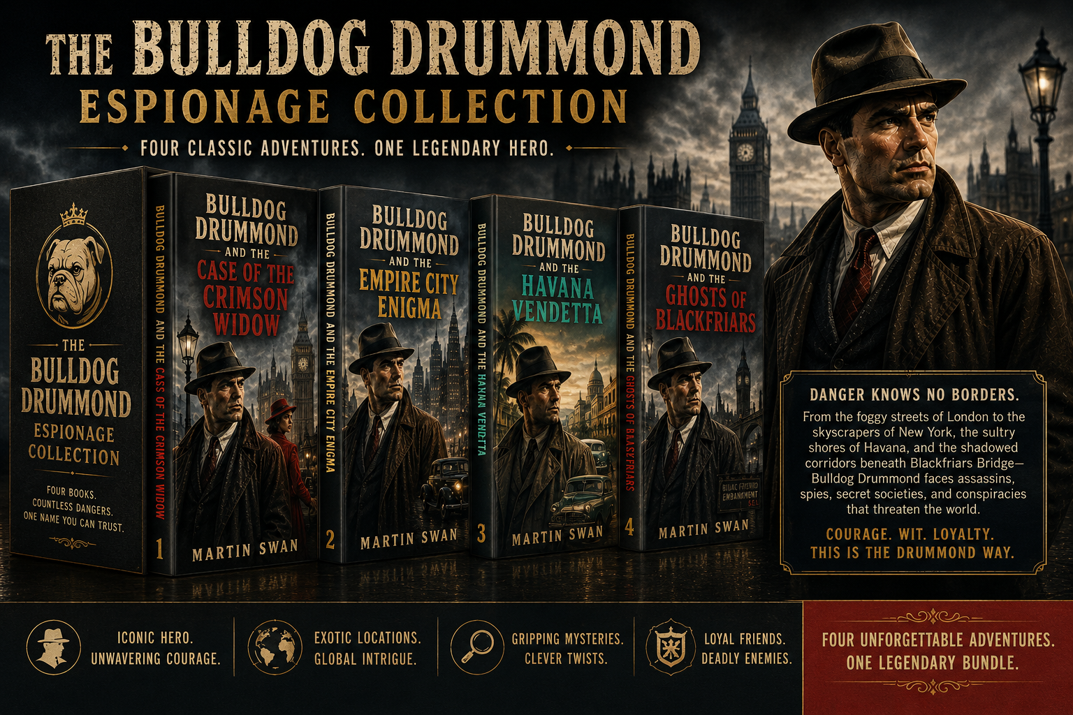 The Bulldog Drummond Espionage Collection