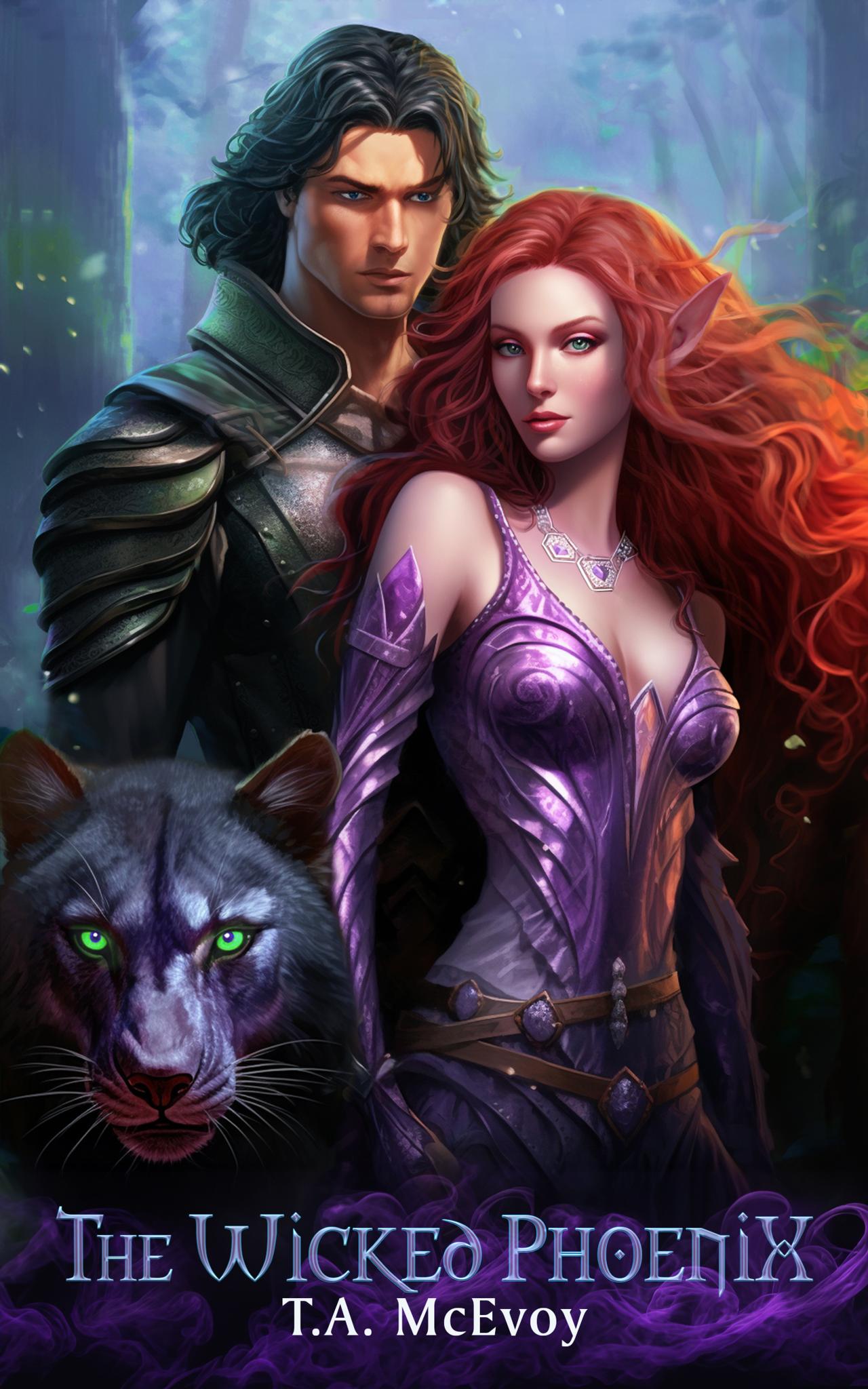 The Wicked Phoenix (Elves of Vacari #1) 