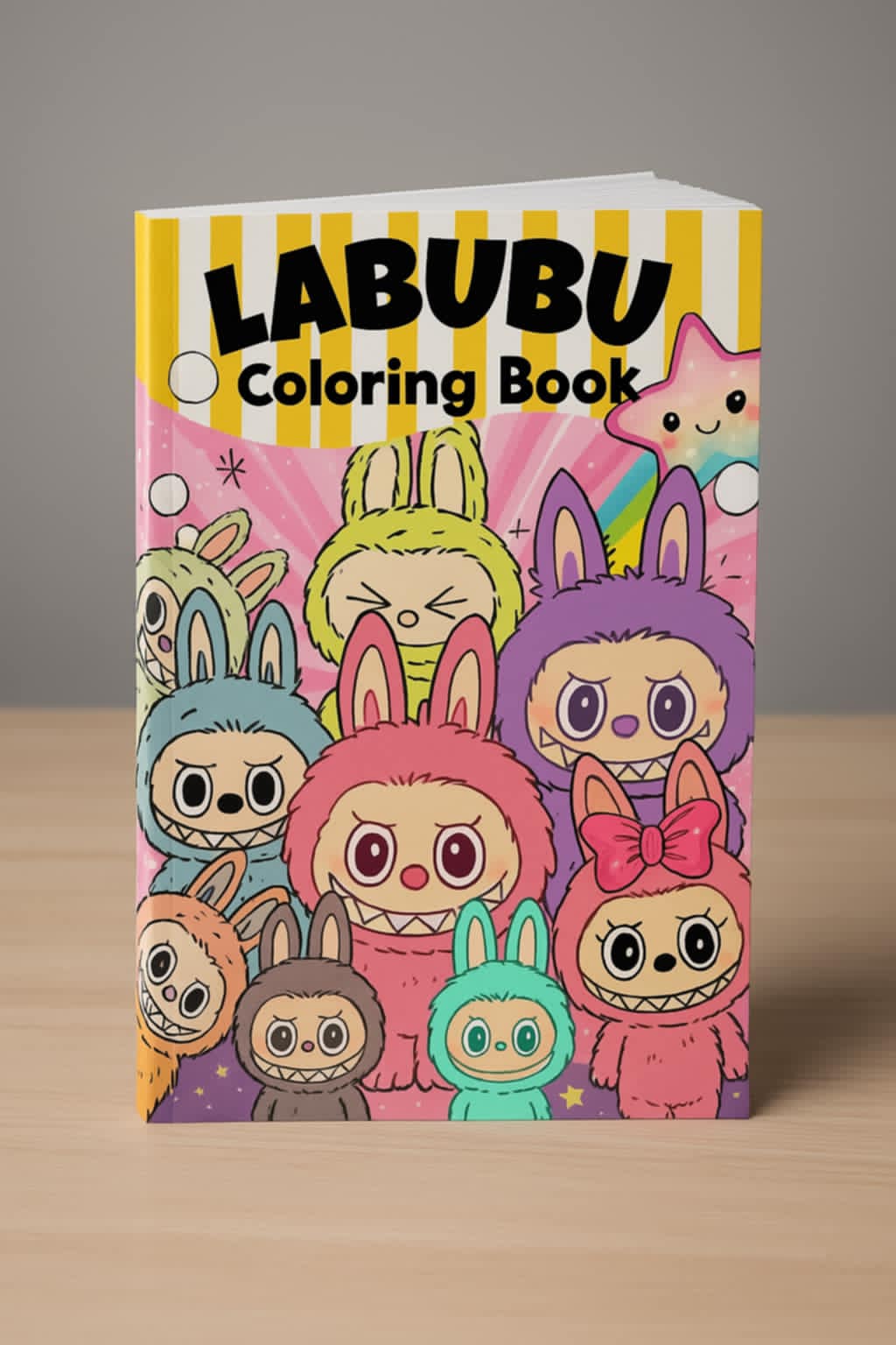 Labubu's Magical Coloring Book