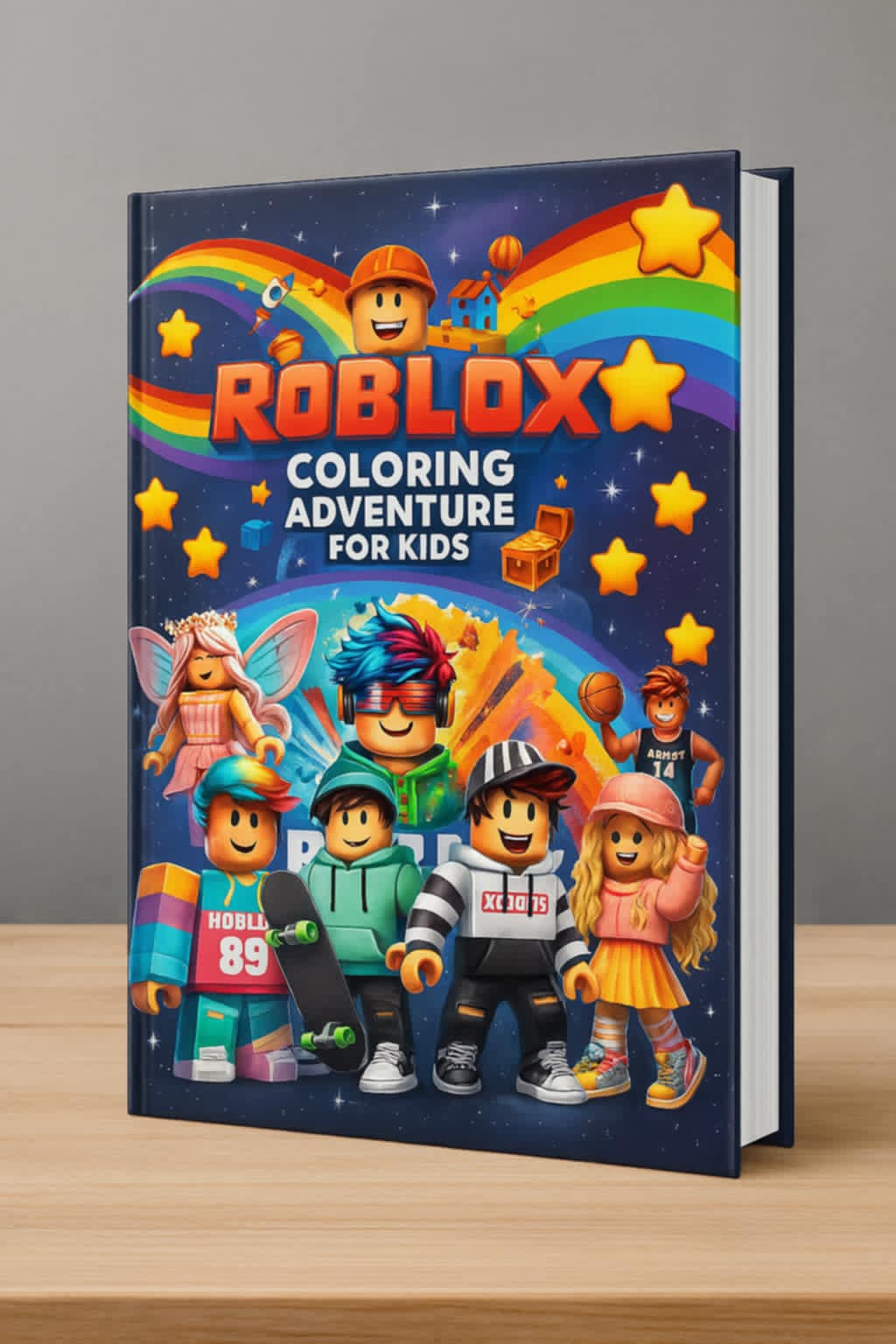 Roblox Adventure: Fun Coloring Book for Kids