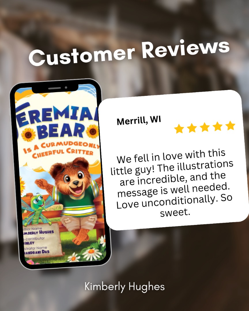 Jeremiah Bear Is A Curmudgeonly Cheerful Critter