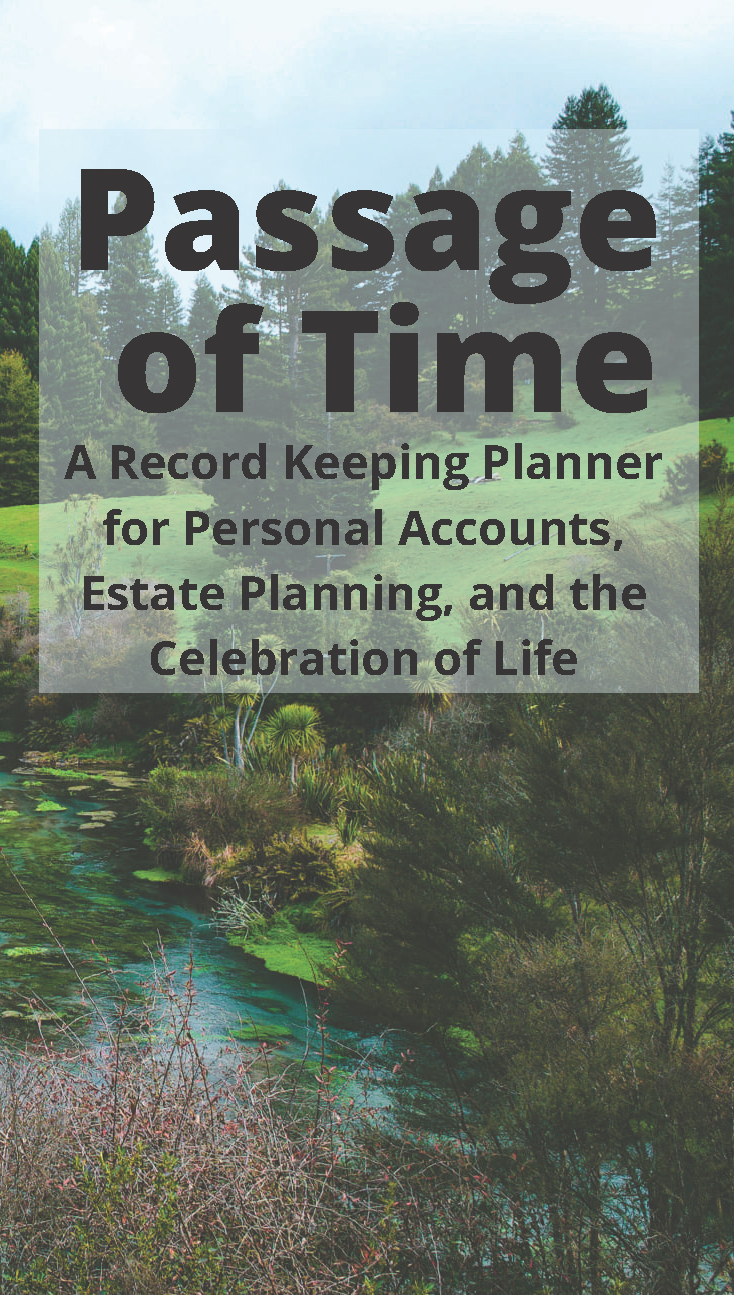 Passage of Time Peace of Mind Planner