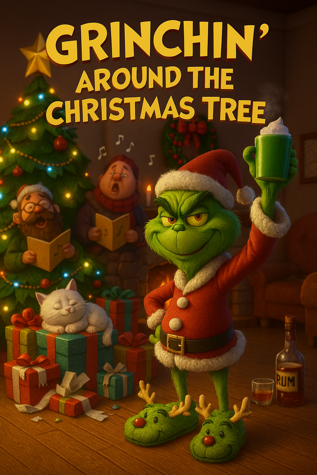 Grinchin’ Around the Christmas Tree
