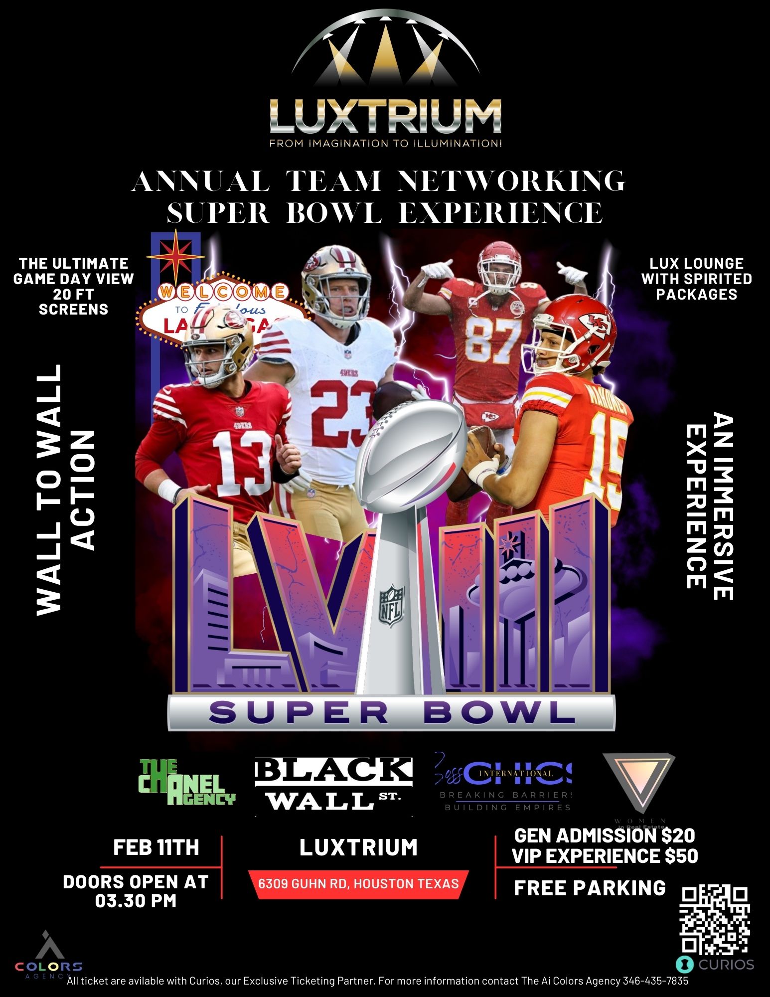 Luxtrium Annual Networking Super Bowl LVIII Experience