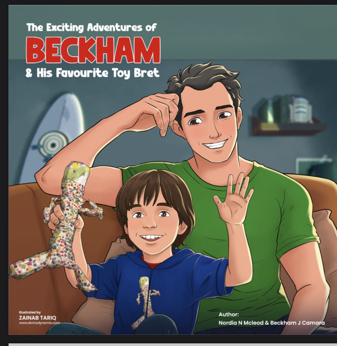 The Exciting Adventures of BECKHAM & HIs  favourite TOY Bret