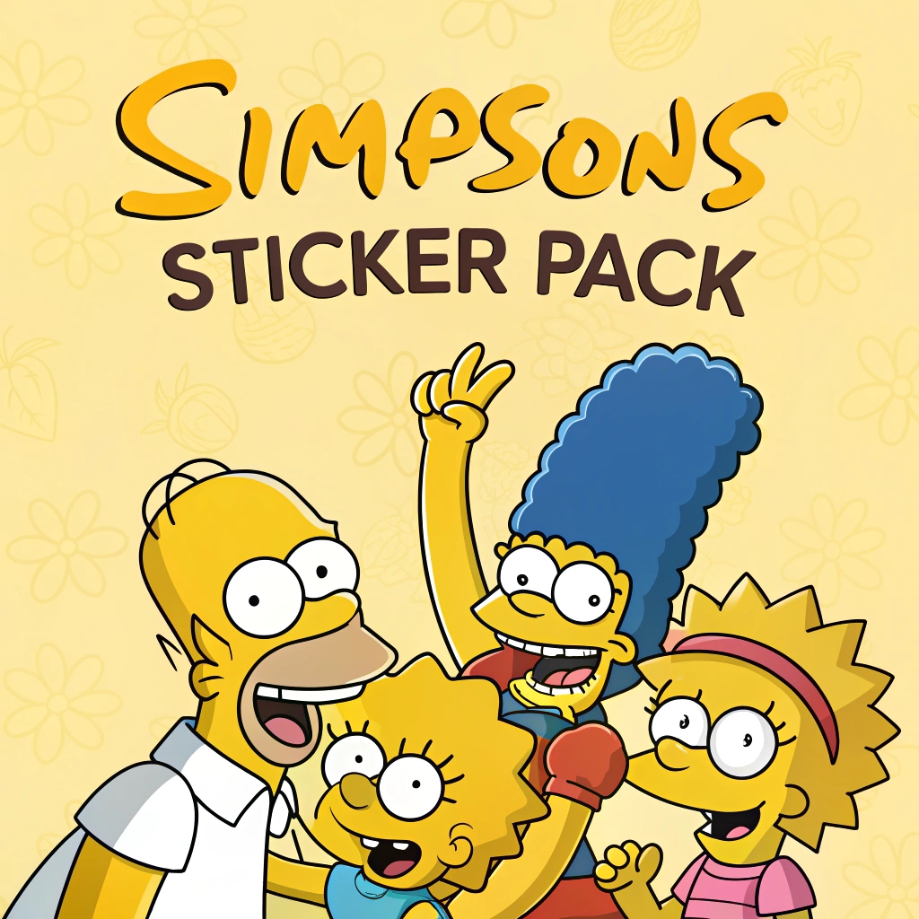 "The Simpsons: Iconic Sticker Collection