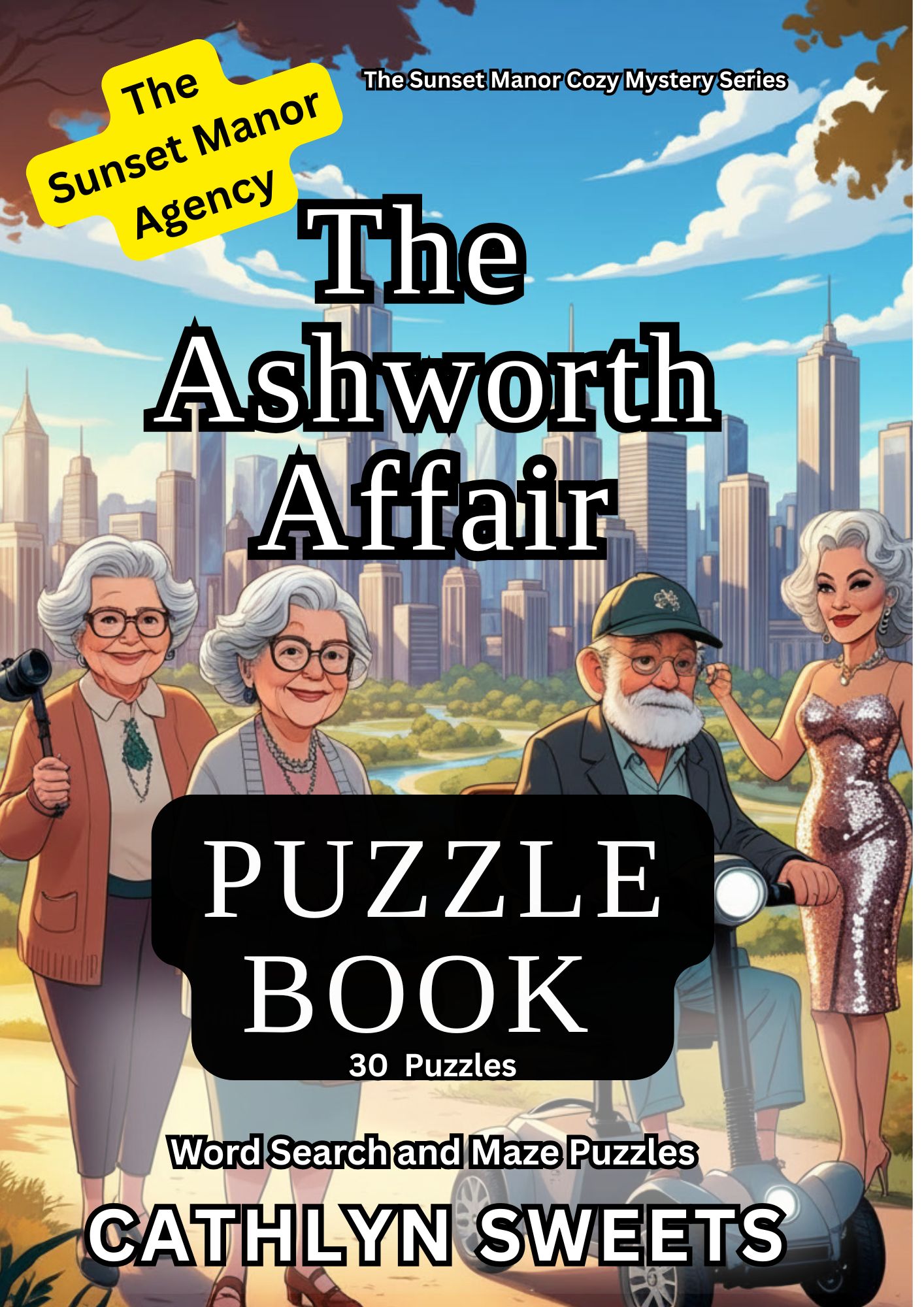 The Ashworth Affair Word Puzzle Printable PDF Book