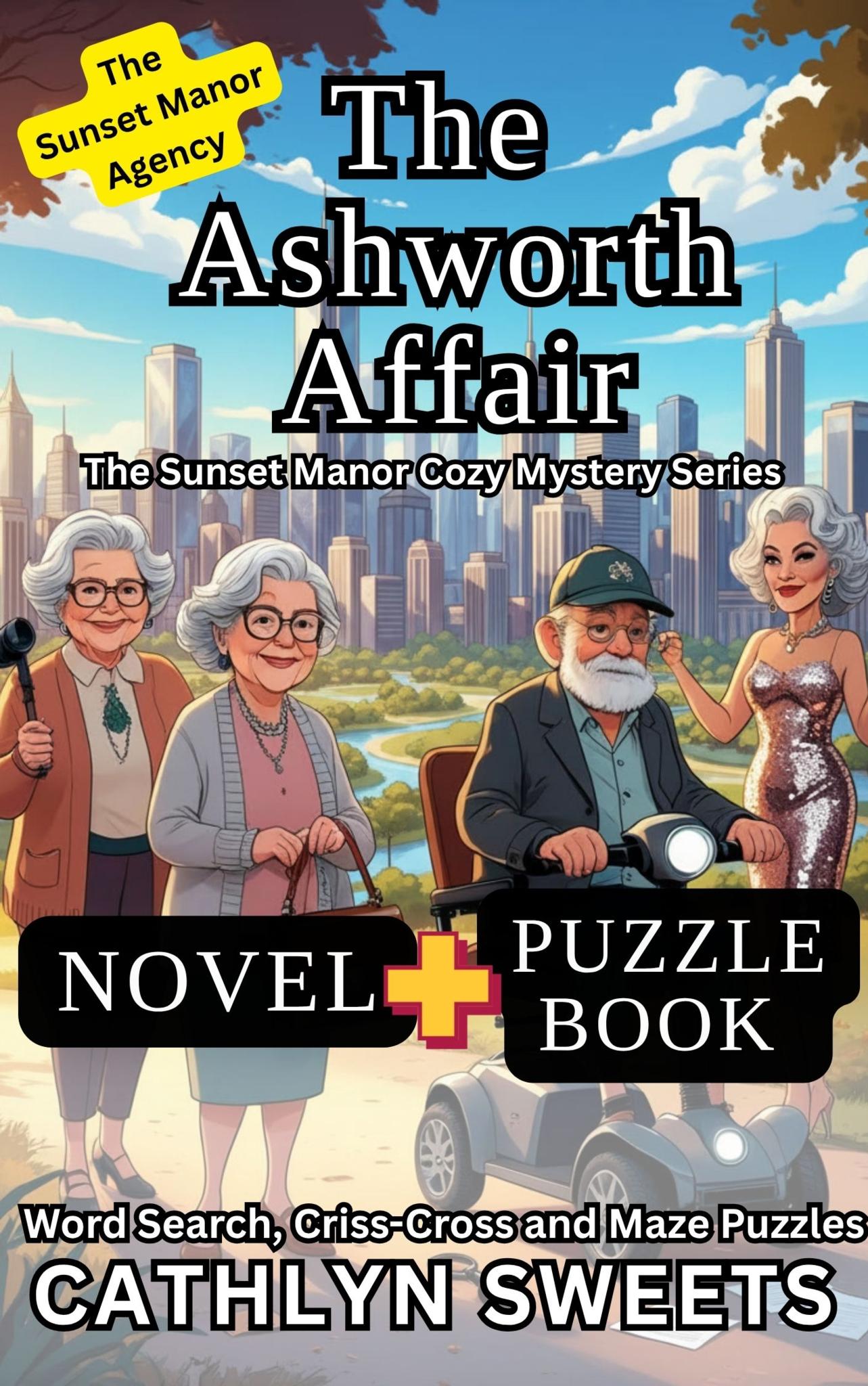 The Ashworth Affair: 2-in-1 Package (Novel + Printable PDF Puzzle Book)