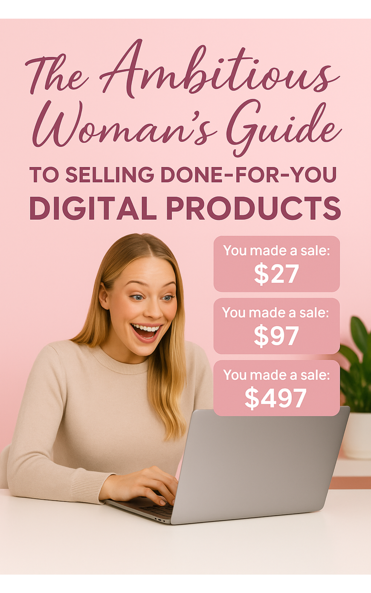 The Ambitious Woman's Guide To Selling Done-For-You Digital Products