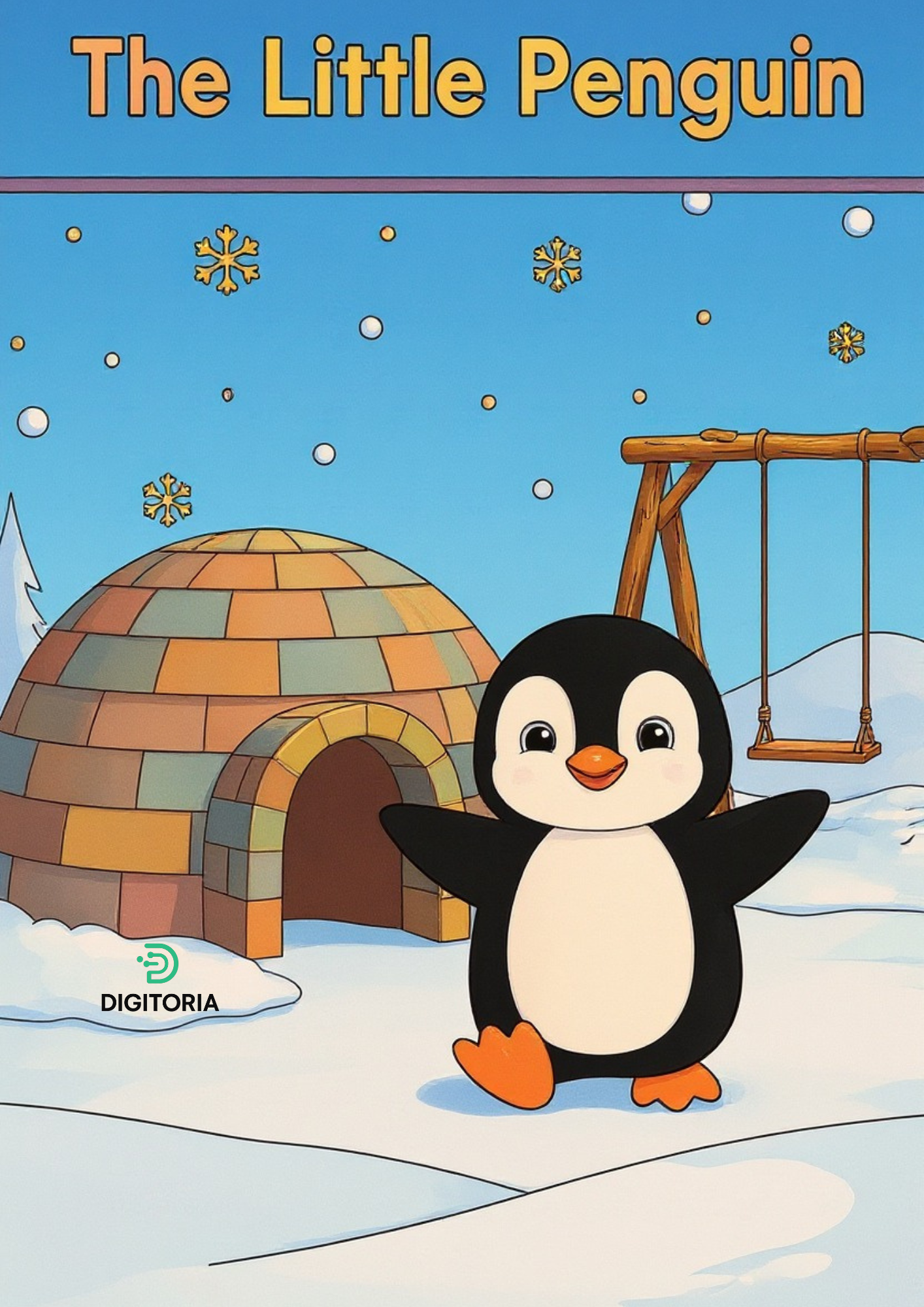 The Little Penguin - Coloring Book