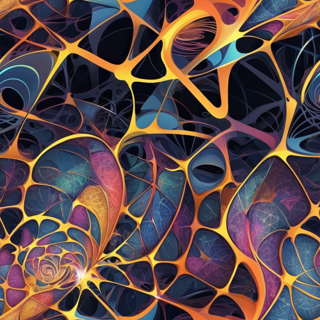 Fractal Infinity &ndash; Abstract Digital Art Print