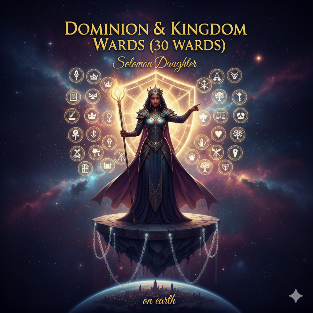 DOMINION & KINGDOM WARD SERIES (30 WARDS)