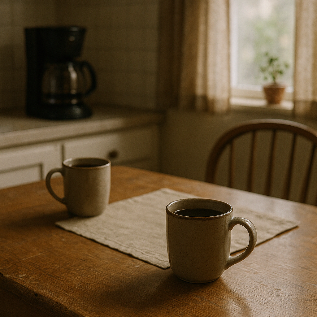 Two Cups on the Counter