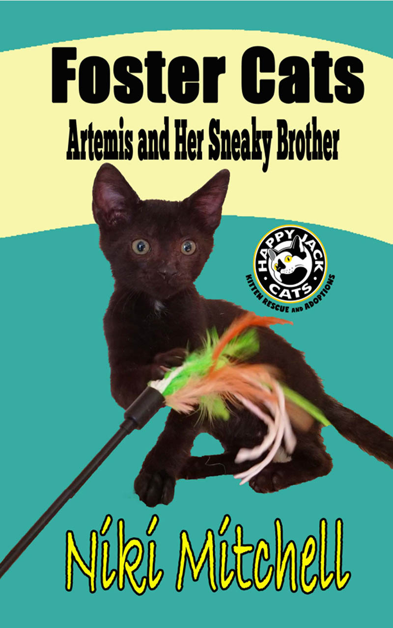 Foster Cats: Artemis and Her Sneaky Brother (A Happy Jack Cats Adventure Book 1) 