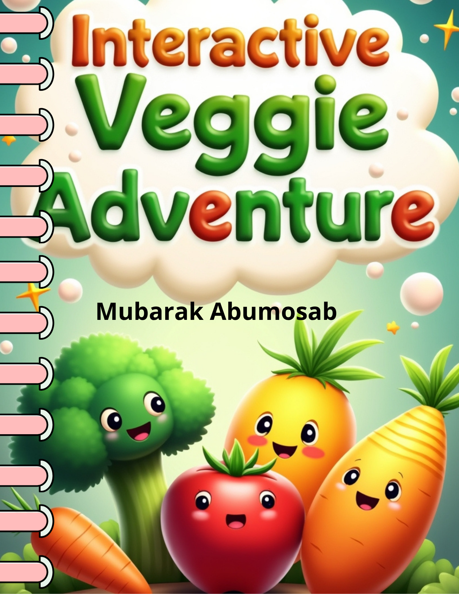Veggie Friends Adventure: A Fun Interactive Learning Book for Kids