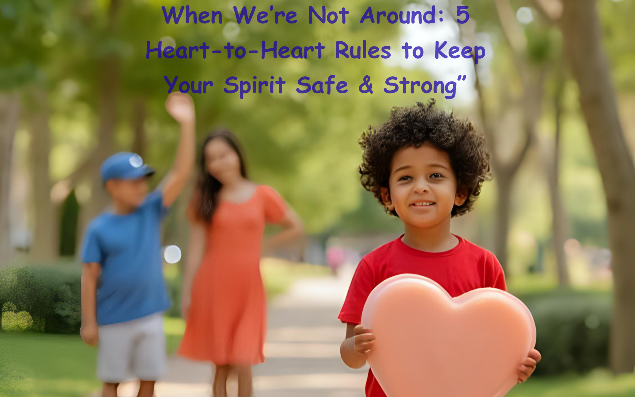 When We’re Not Around: 5 Heart-to-Heart Rules to Keep Your Spirit Safe & Strong”