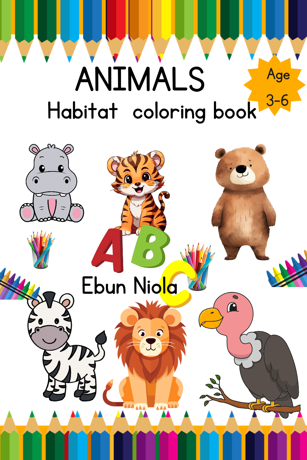 Animal habitat learning for kids