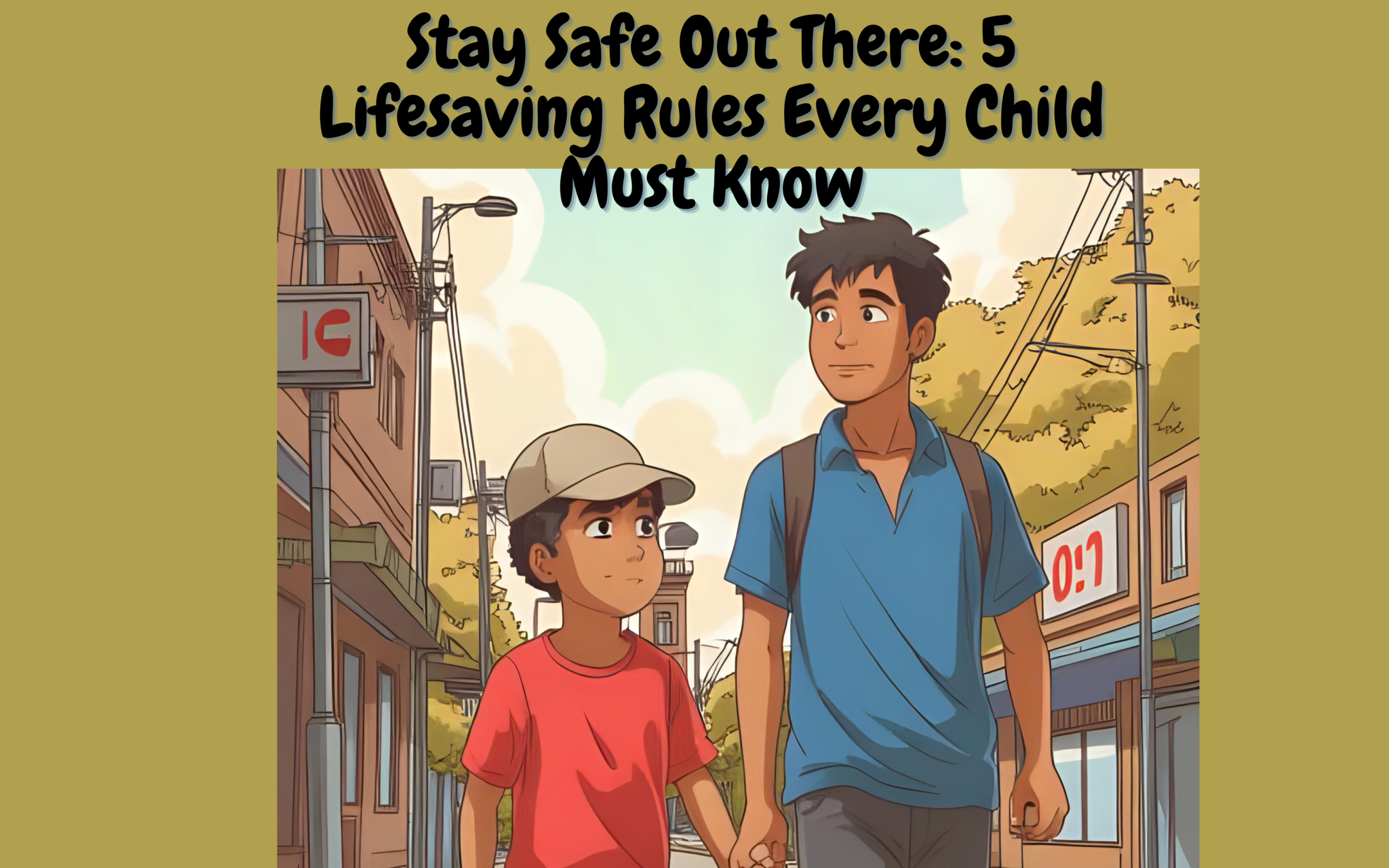  Stay Safe Out There: 5 Lifesaving Rules Every Child Must Know