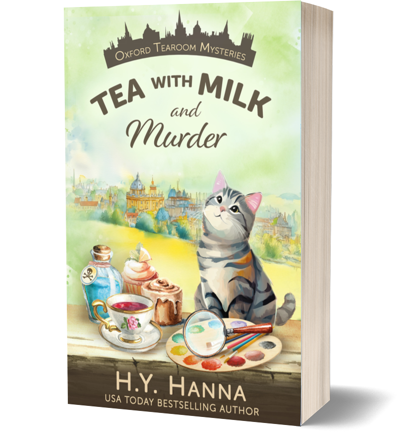 Tea with Milk and Murder (Book 2) ~ a culinary cozy mystery & British whodunit set in Oxford