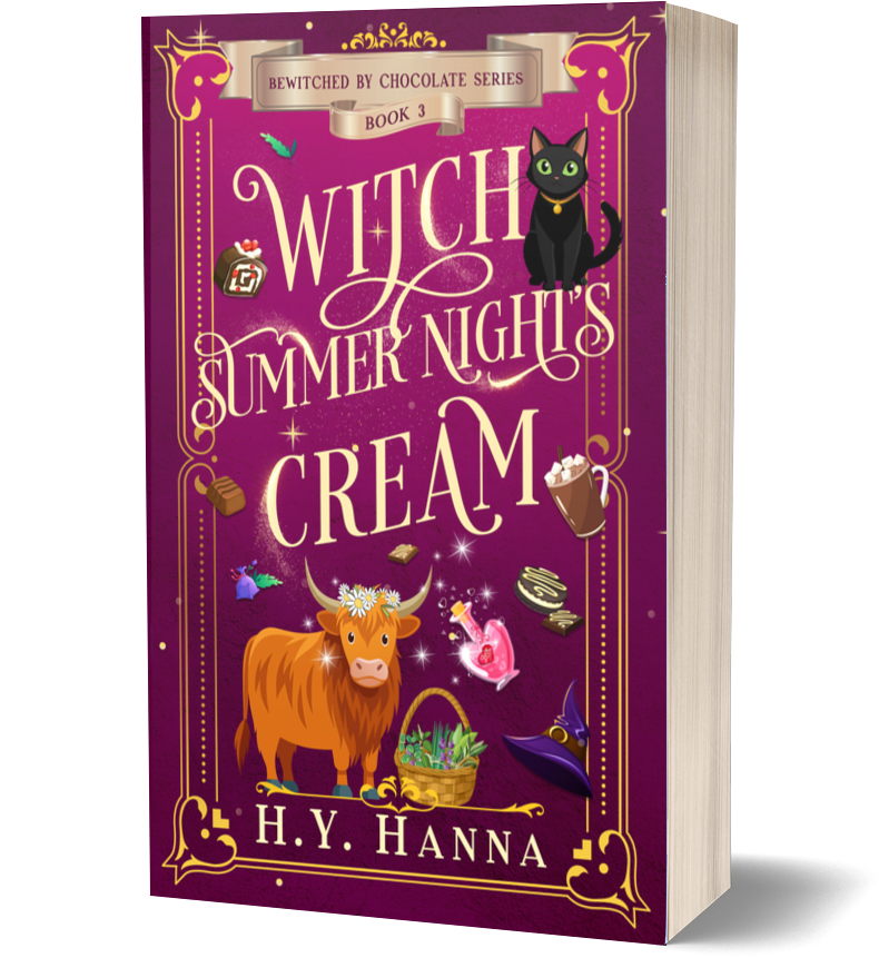 Witch Summer Night's Cream (Book 3) ~ A Cozy Fantasy Witch Mystery