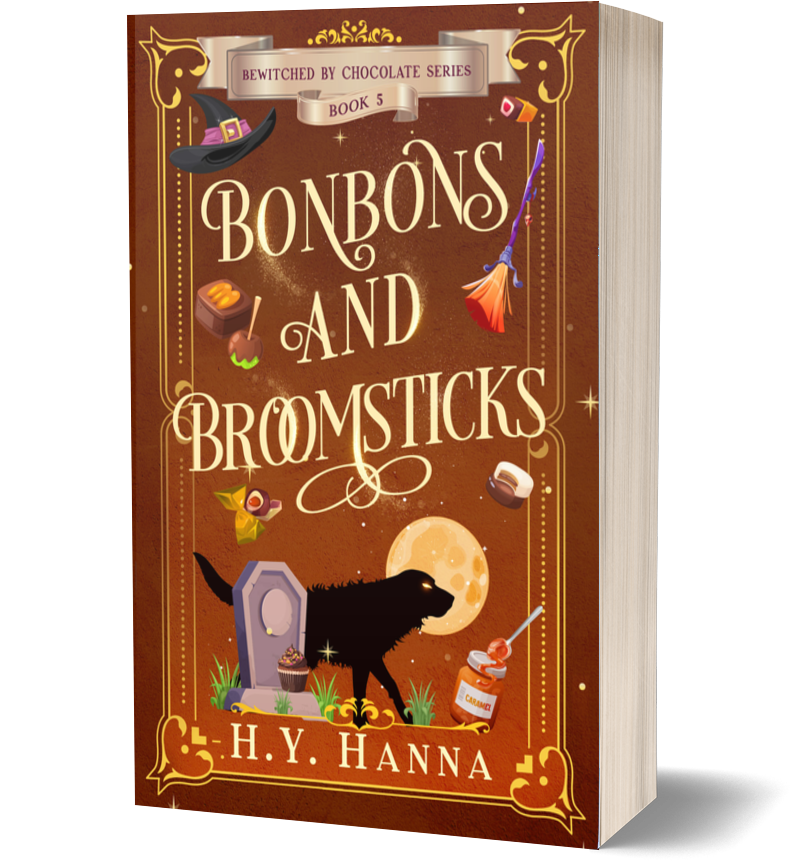 Bonbons and Broomsticks (Book 5) ~ A Cozy Fantasy Witch Mystery
