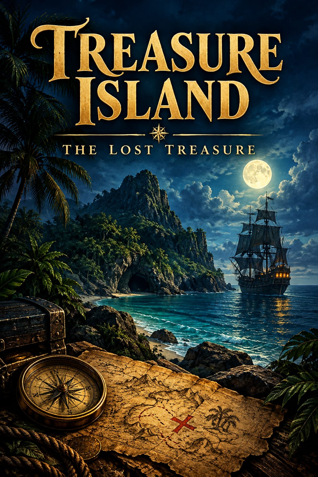 Treasure Island: The Ultimate Classic Pirate Adventure