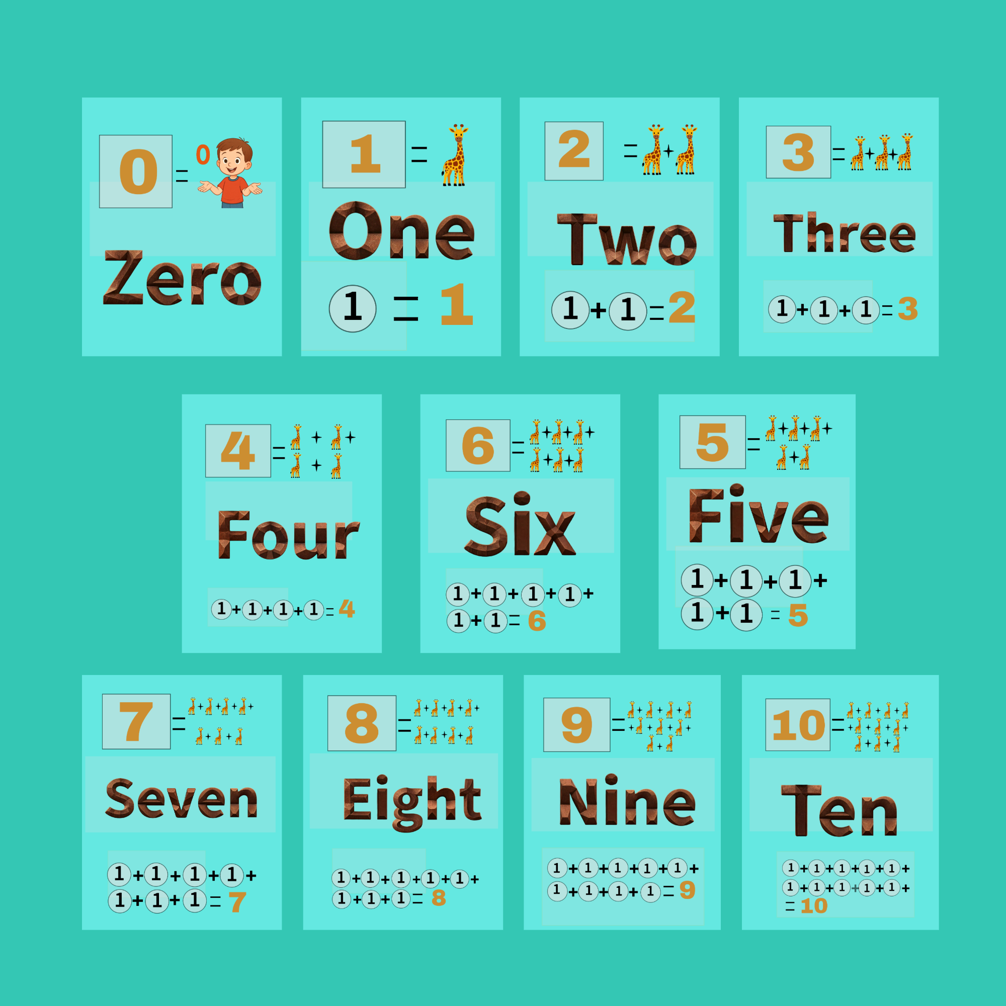 Playful Math Fun with Animal Equations
