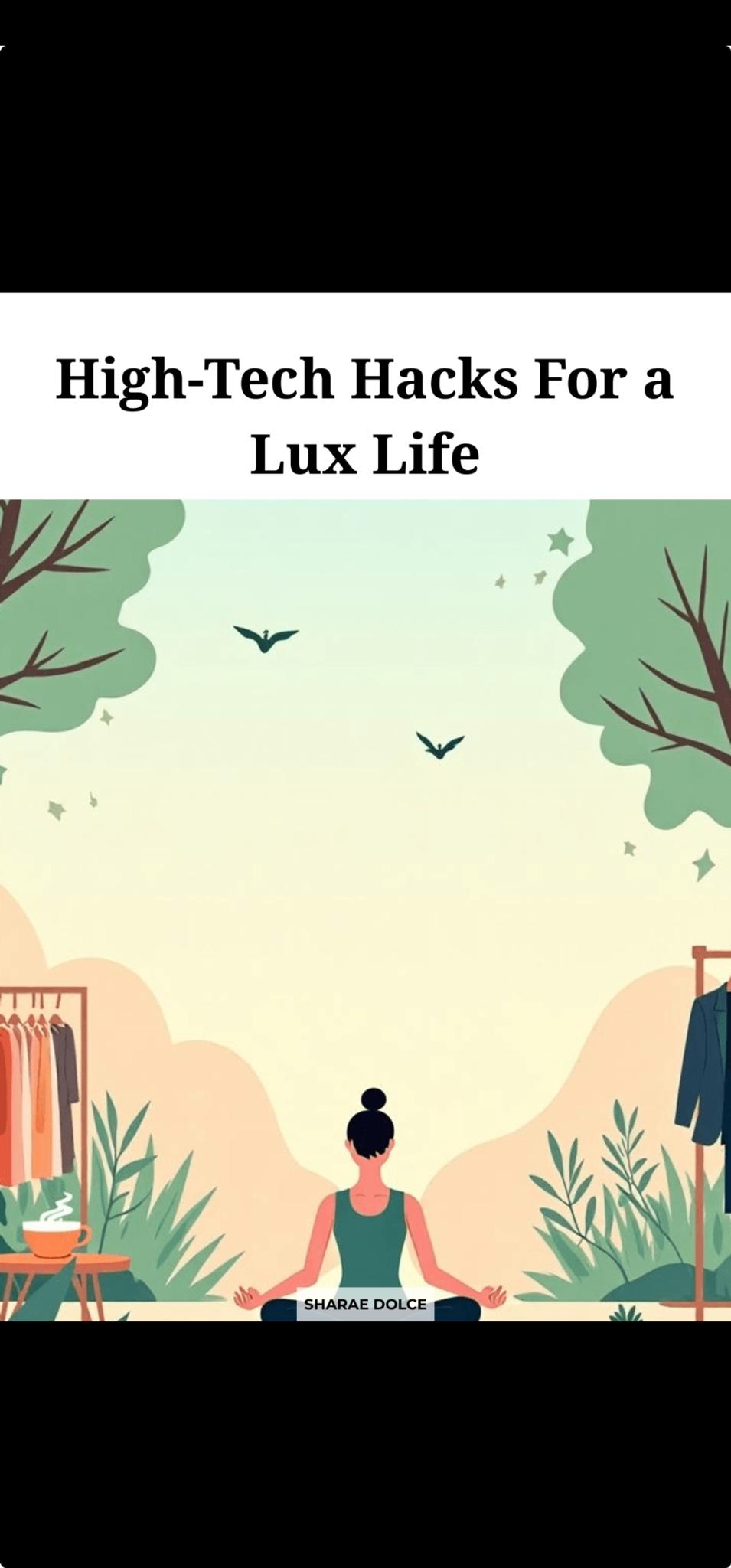 Hi-Tech Hacks For a Lux Life 