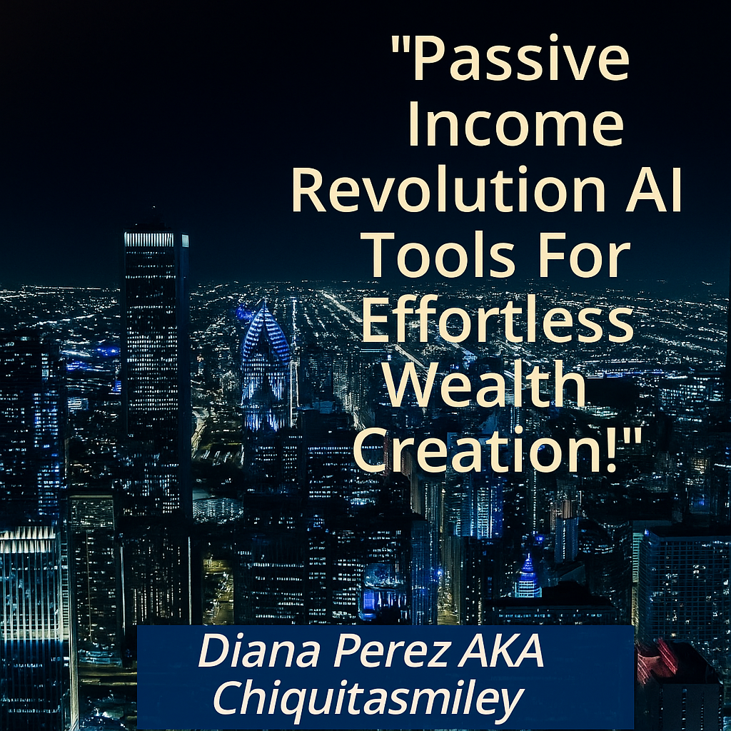 "Passive Income Revolution AI Tools For Effortless Wealth Creation!"