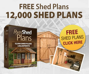 GET ACCESS TO 12,000 SHED PLANS