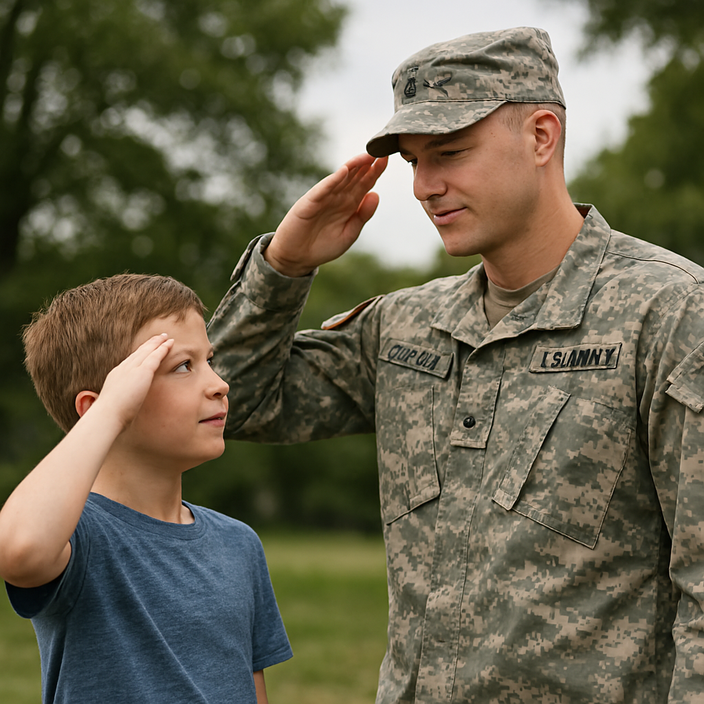 Stand up and salute 