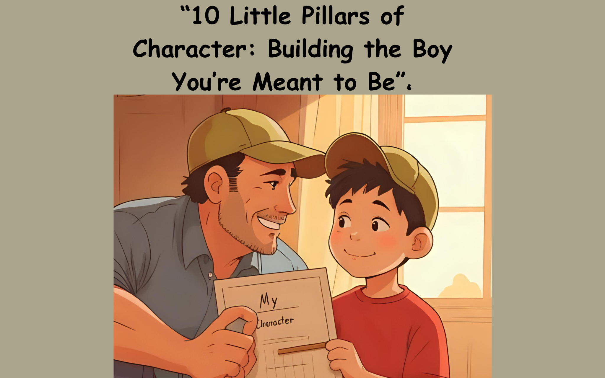 10 Little Pillars of Character: Building the Boy You’re Meant to Be
