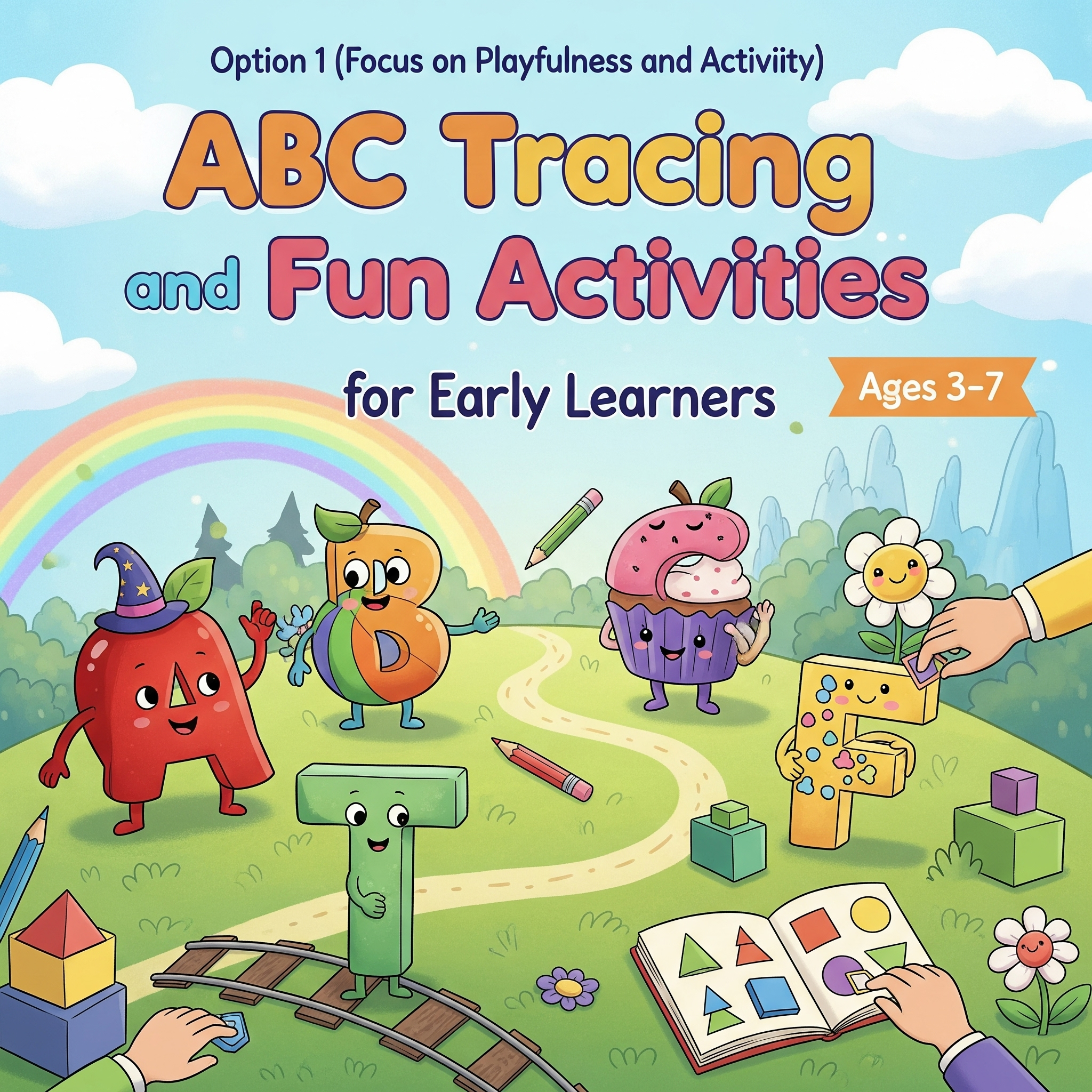 ABC Tracing Flashcards for Kids | Fun Alphabet Learning A-Z (Ages 3:6)