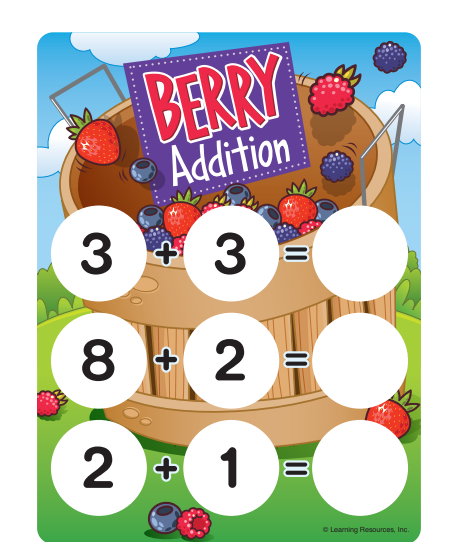 Bucket of Berries Maths Game