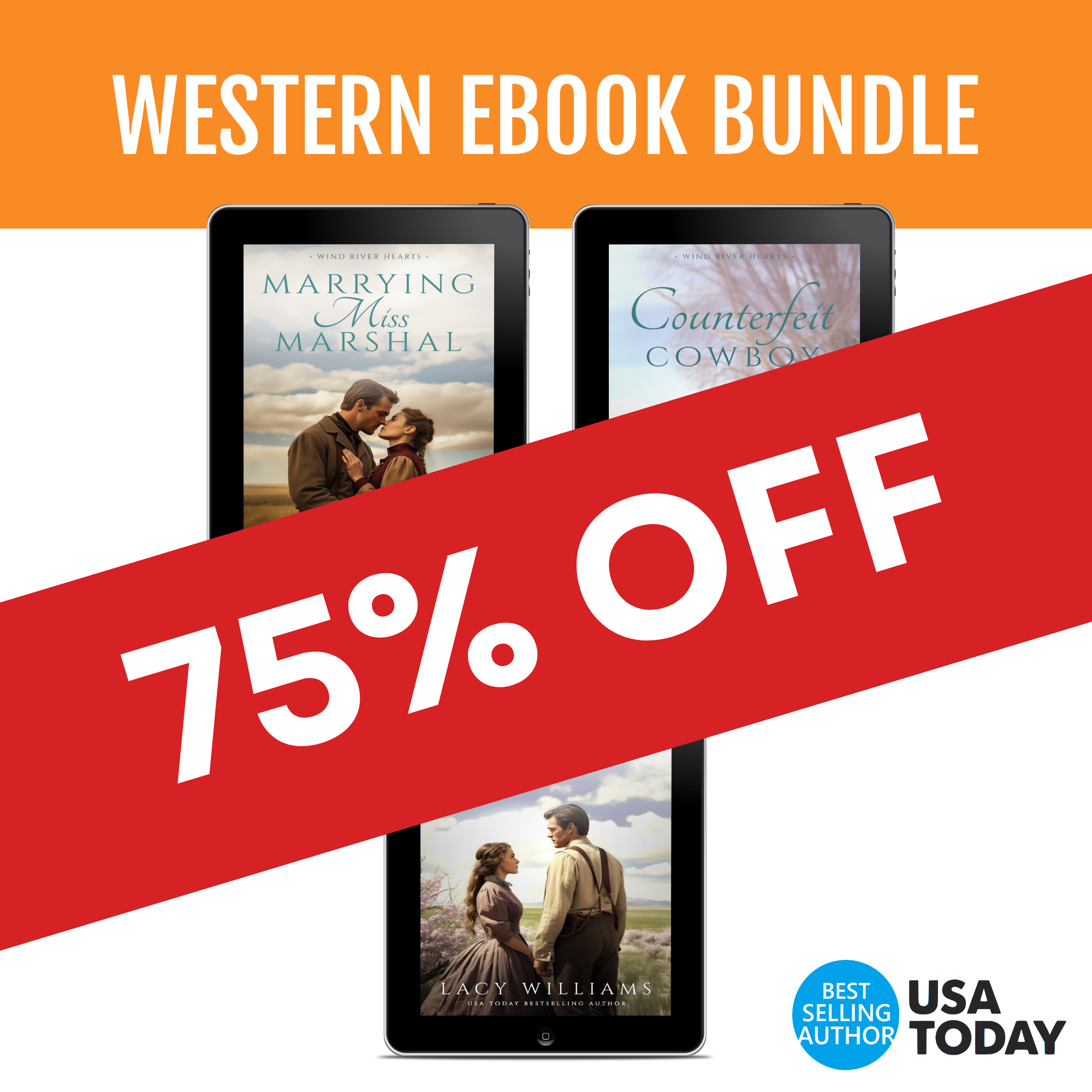 3 Heartwarming Western Romances - BUNDLE