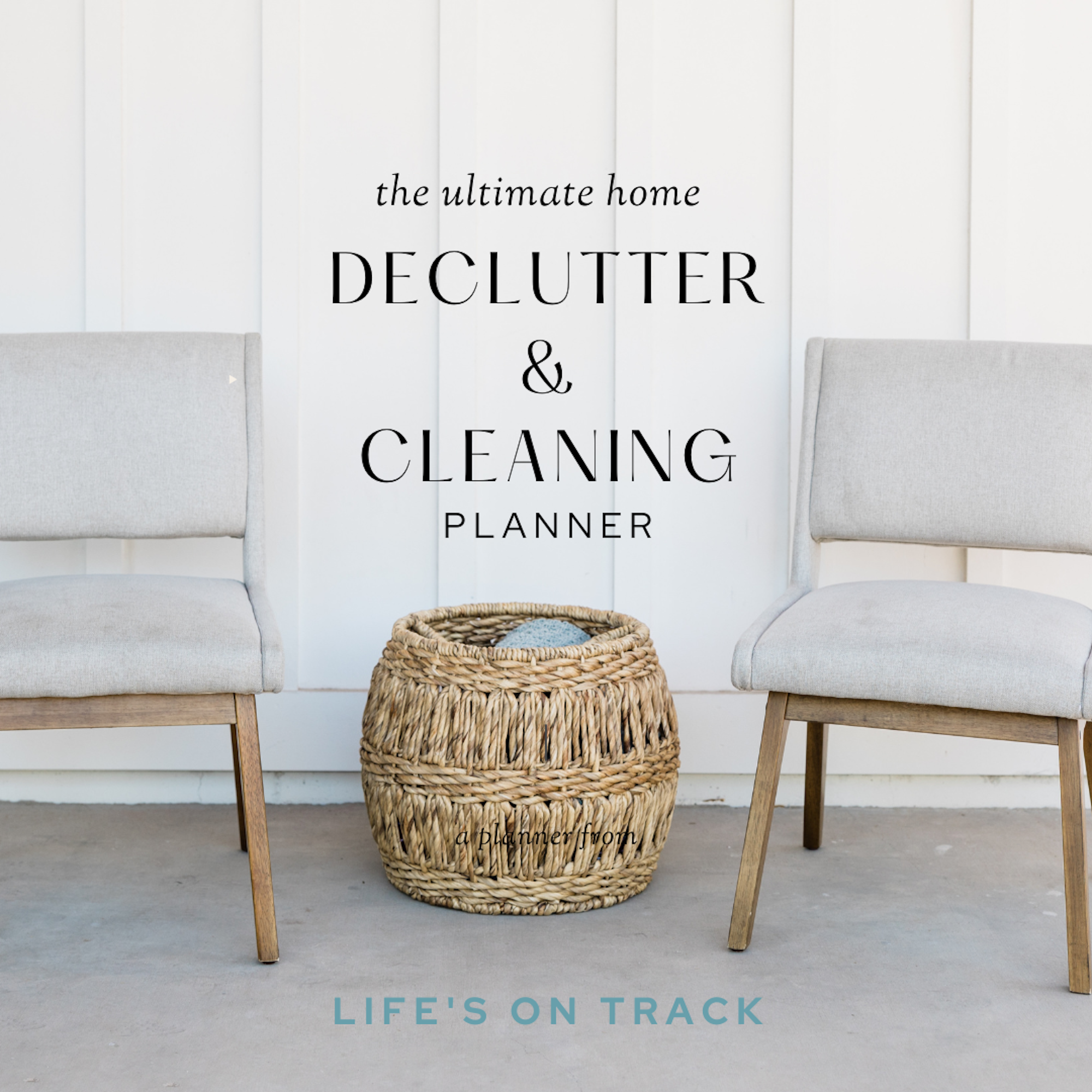 The Ultimate Declutter & Cleaning Planner. 