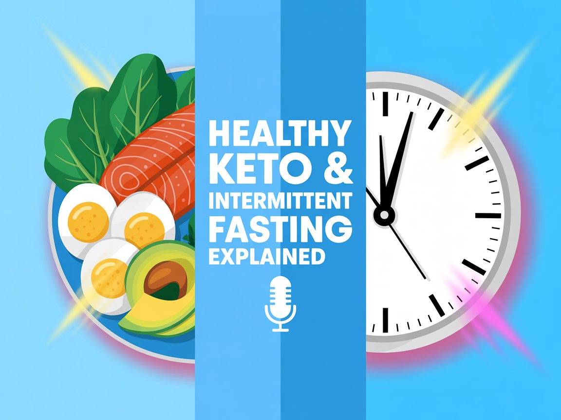 Healthy Keto and Intermittent Fasting Explained