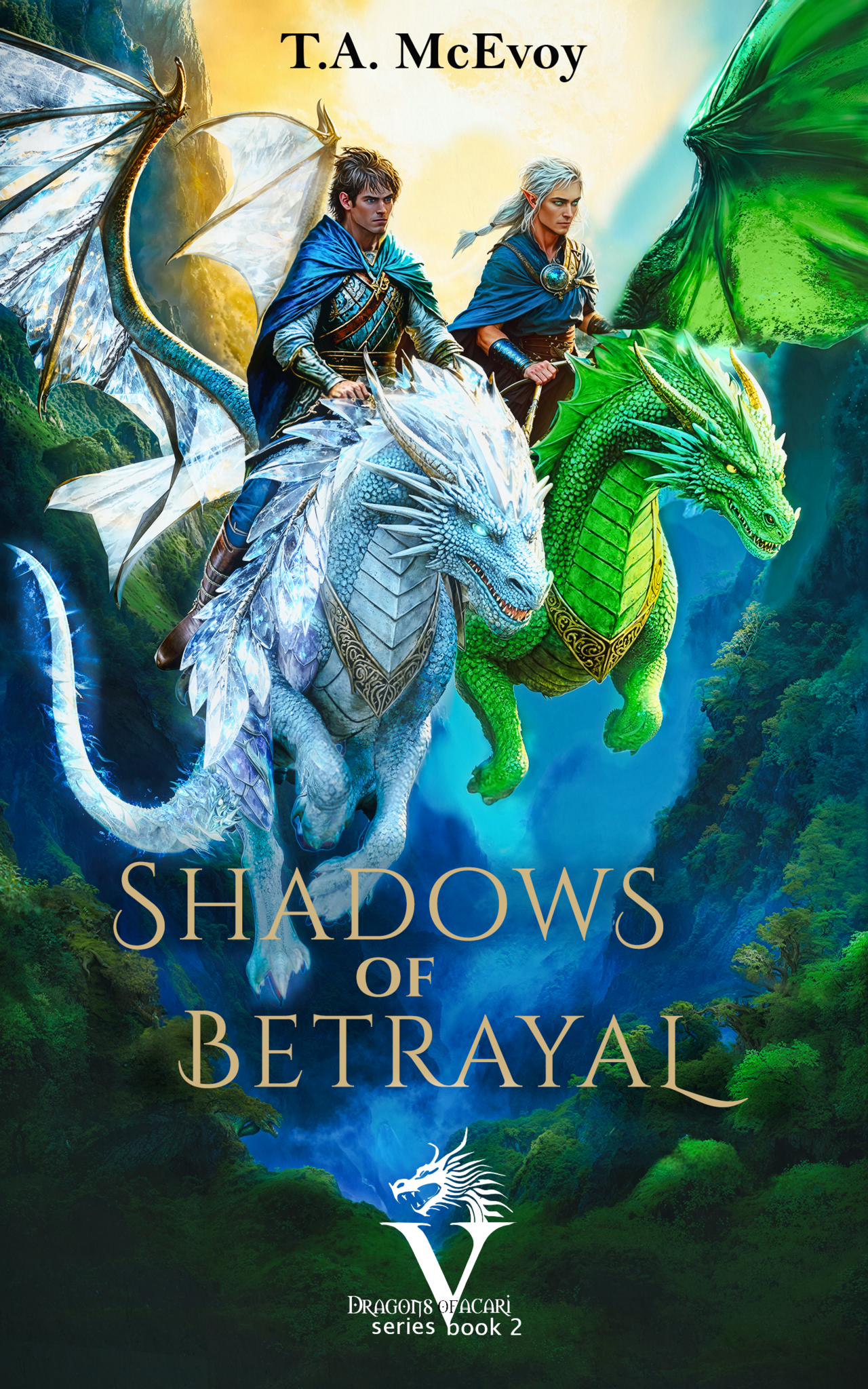 Shadows of Betrayal (Dragons of Vacari #2) 