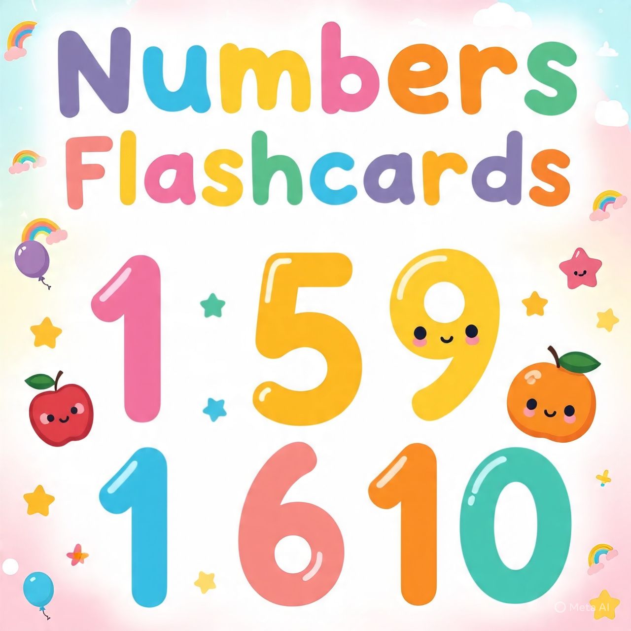 Numbers Flashcards