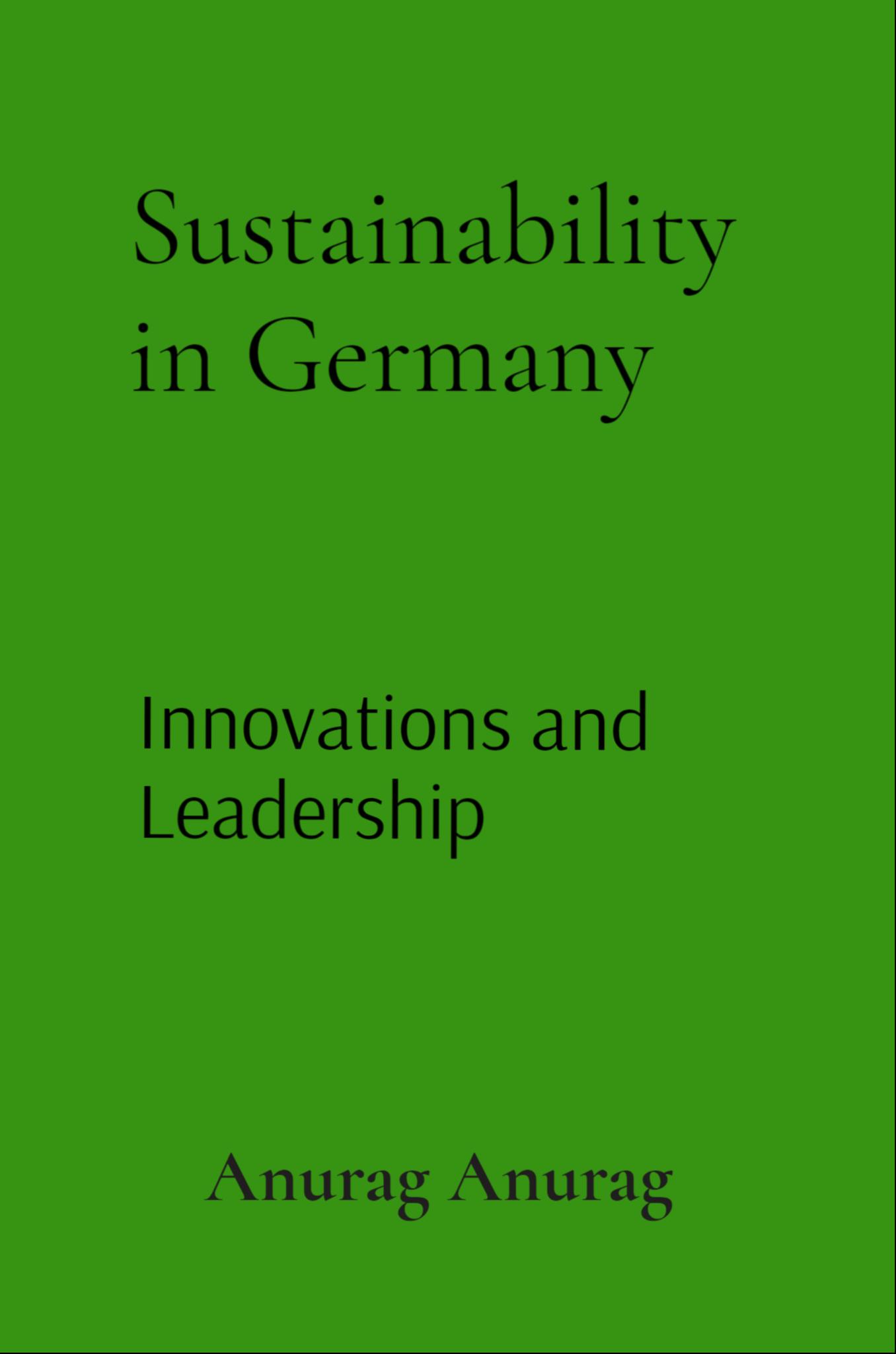 Sustainability in Germany: Innovations and Leadership