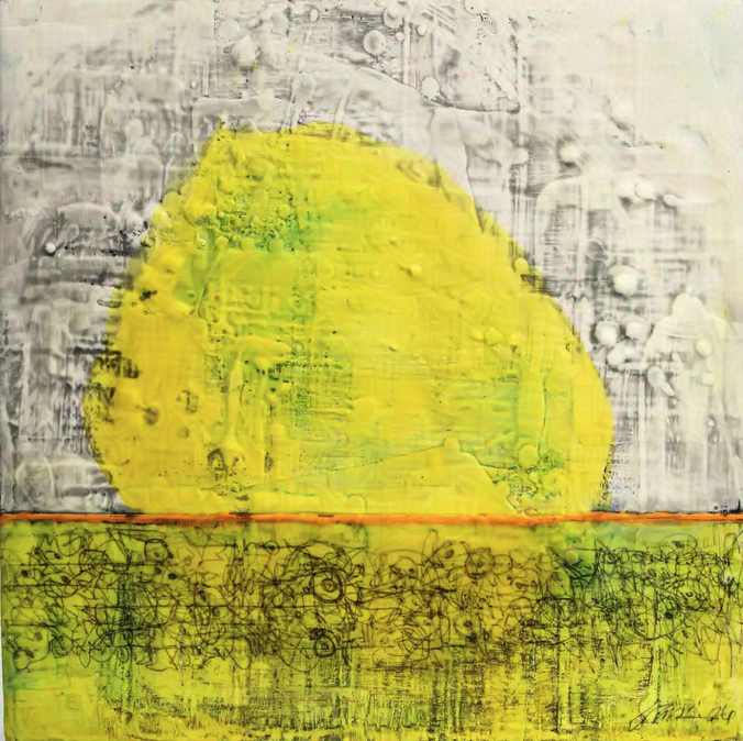 ART: LIMINAL LEXICON SERIES > STANDING ON THE BEACH, STARTING AT THE SUN, THE HEROINE DESCENDS 01