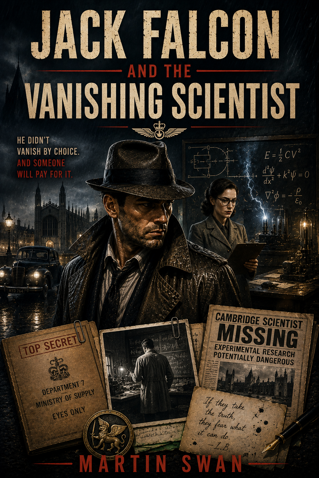 Jack Falcon and The Vanishing Scientist